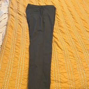 Express Dress pants. Dark Gray pinstripe31-30.  Photographer style